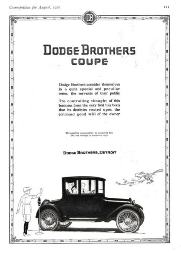 1920 Dodge Ad-10