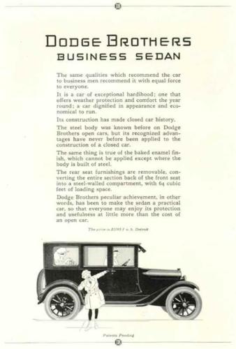 1923 Dodge Ad-10