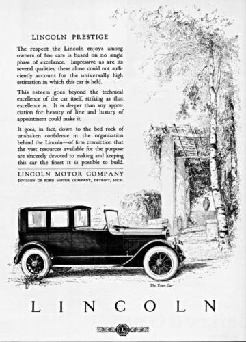 1923 Lincoln Ad-01