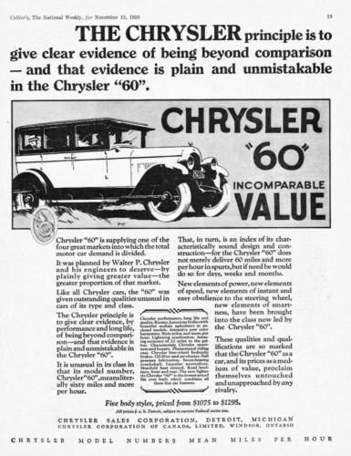 1926 Chrysler Ad-25