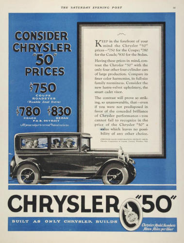 1927 Chrysler Ad-10