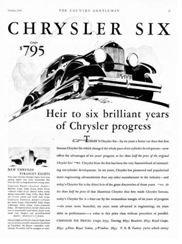 1930 Chrysler Ad-60