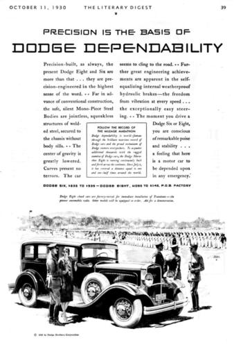 1930 Dodge Ad-54