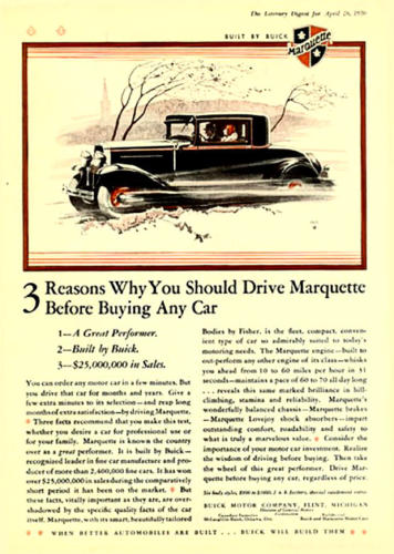1930 Marquette Ad-14
