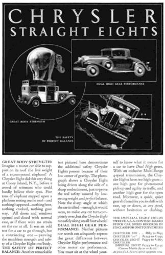 1931 Chrysler Ad-12