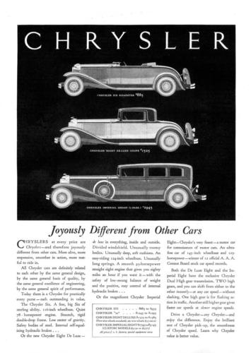 1931 Chrysler Ad-21