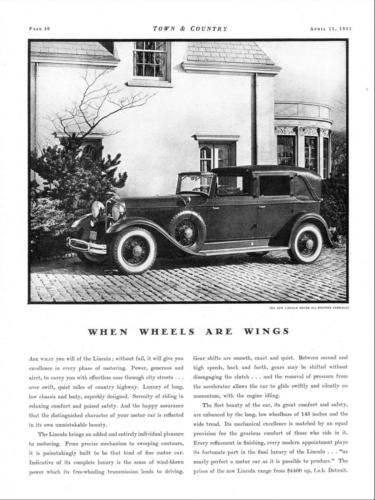 1931 Lincoln Ad-58