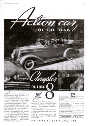 1936 Chrysler Ad-20