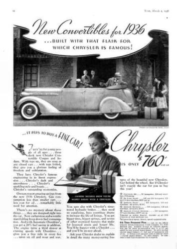 1936 Chrysler Ad-21