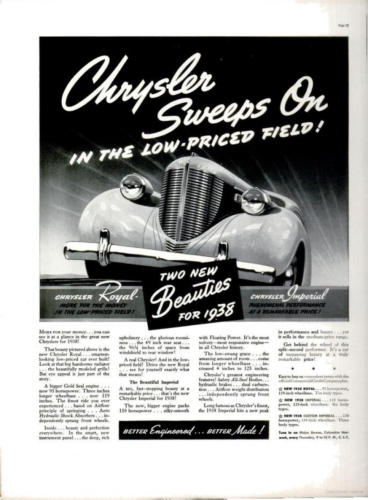 1938 Chrysler Ad-60