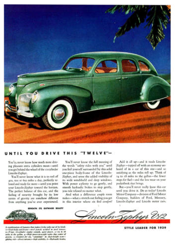 1939 Lincoln Zephyr Ad-13