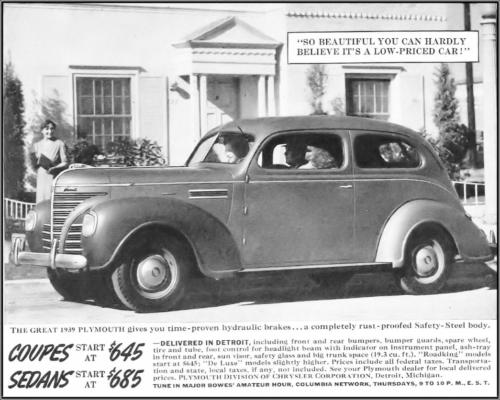 1939 Plymouth Ad-51