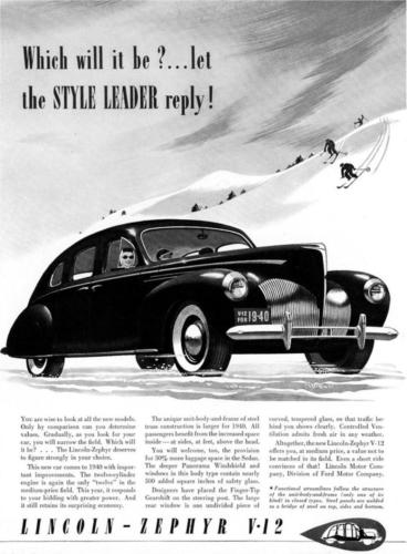 1940 Lincoln Zephyr Ad-52