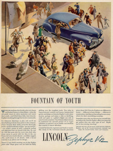 1941 Lincoln Zephyr Ad-10