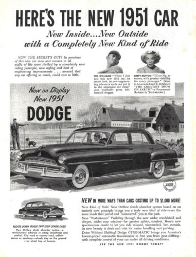 1951 Dodge Ad-57