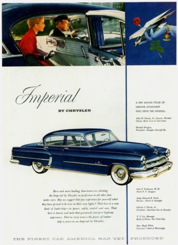 1954 Chrysler Imperial Ad-01