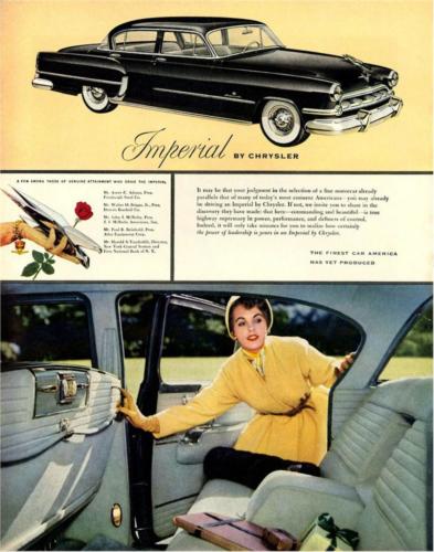 1954 Chrysler Imperial Ad-07