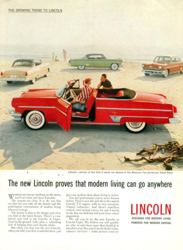 1954 Lincoln Ad-01