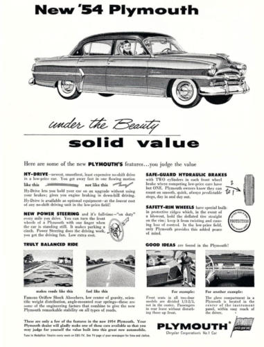 1954 Plymouth Ad-52