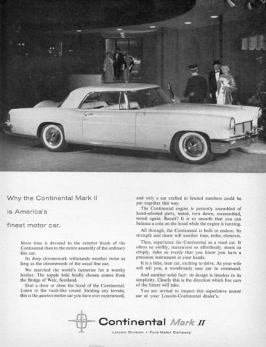 1957 Lincoln Continental Ad-51