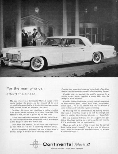 1957 Lincoln Continental Ad-52