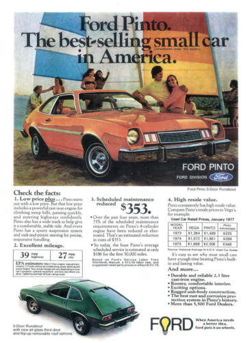 1977 Ford Pinto Ad-01