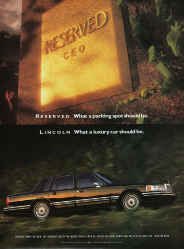 1991 Lincoln Ad-01