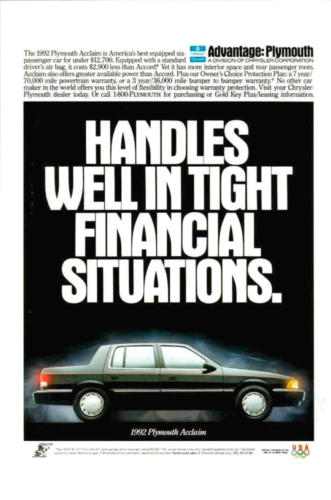 1992 Plymouth Ad-01