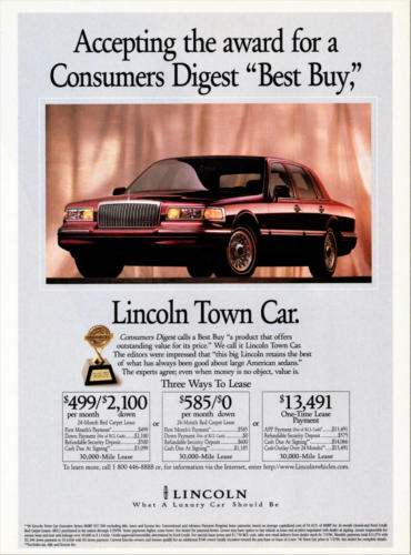 1996 Lincoln Ad-02