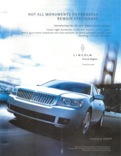 2006 Lincoln Ad-01