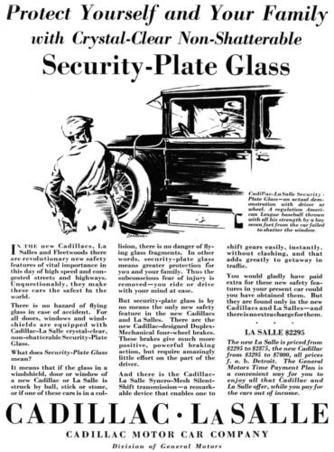 1928 Safety Glass