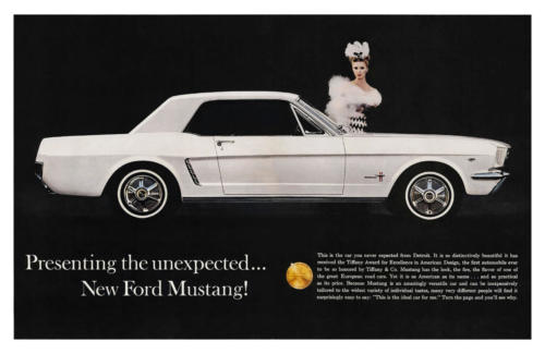 1965 Ford Mustang advertisement. (04/16/09)