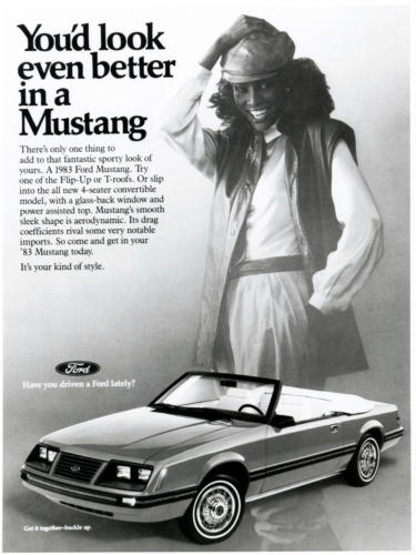 1993 Ford Mustang advertisement. (04/16/09)